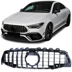 Černá lesklá chrom pro maska chladiče PDC pro . Mercedes CLA C118 od 19
