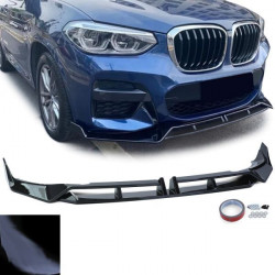 Lesklý černý Přední lip spoiler performance pro . BMW X3 G01 od 21