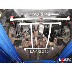 Chevrolet Spark 10+ UltraRacing Spodní rozpěra "H-Brace" přední podlahy - postranní - 4-bodová