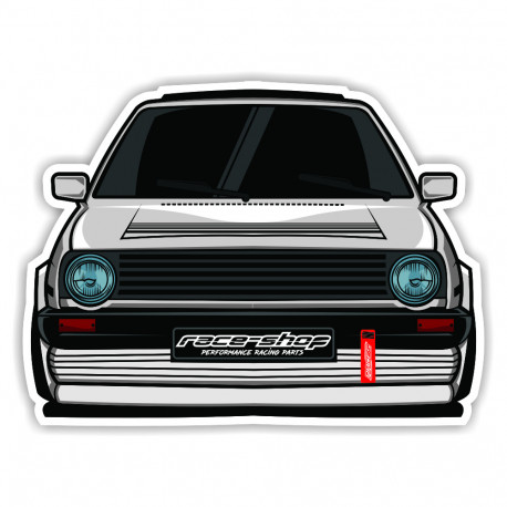 Nálepky Nálepka race-shop Golf MK2 | race-shop.cz