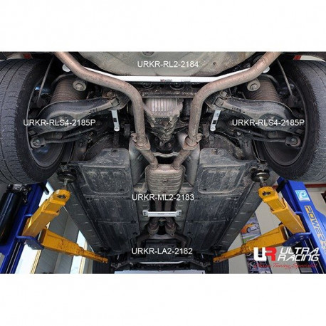 Rozpěry Hyundai Genesis Sedan 12+ Ultra-R 2x 2-bodové Spodní rozpěra zadní nápravy 2185 | race-shop.cz