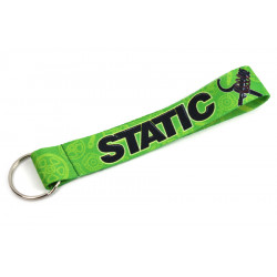 Krátká Klíčenka "Static" - zelená