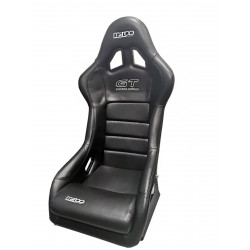 Sportovní sedačka s FIA Mirco GT Vynil Black