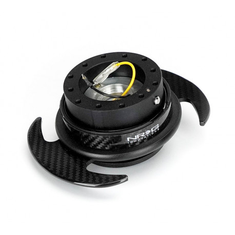 Univerzální a odnímatelné náboje NRG GEN 3.0 odstranitelná redukce, černá/karbonová obložení | race-shop.cz