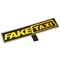 Svítící LED panel "Fake Taxi"