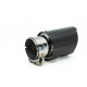 S jedním výstupem Koncovka výfuku RACES CARBON 101mm, vstup 57mm - Lesklá | race-shop.cz