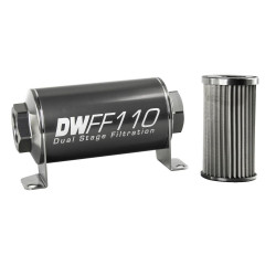 Deatschwerks FF110 10 mikronů (-10 AN) Univerzální palivový filtr