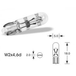 ELTA VISION PRO 12V 1.2W žárovka W2x4,6d W2,3W (1ks)