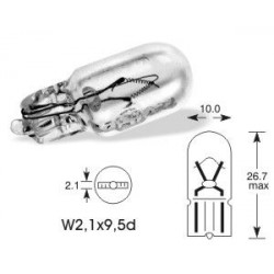 ELTA VISION PRO 12V 5W žárovka W2.1×9.5d WY5W (1ks) - Amber