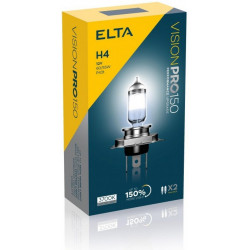 ELTA VISION PRO 150 12V 60/55W halogenové žárovky P43t H4 (2ks)
