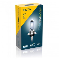 ELTA VISION PRO BLUE+ 12V 55W halogenové žárovky PX26d H7 (2ks)