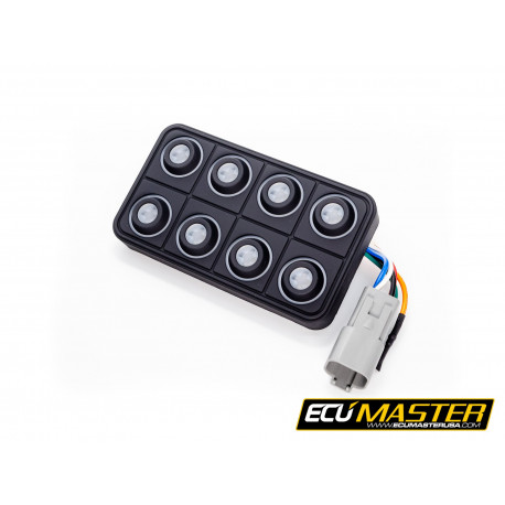 ECU Master Ecumaster CAN KEYBOARD 8 místný ovládací panel | race-shop.cz