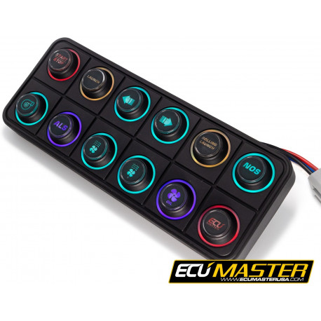 ECU Master Ecumaster CAN KEYBOARD 12 místný ovládací panel | race-shop.cz