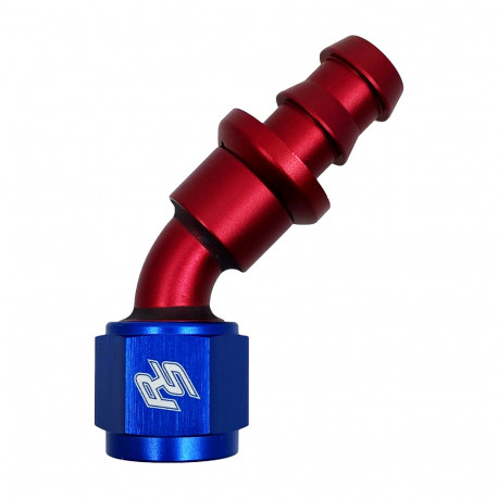 Fitinky 45 ° Push lock Fitinka AN8 45° | race-shop.cz