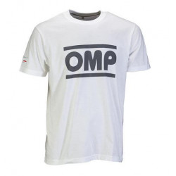 Tričko OMP racing spirit bílé