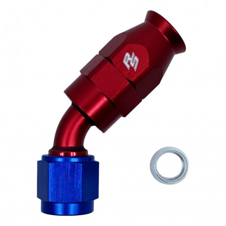 Fitinky 45 ° PTFE Fitinka AN8 45° | race-shop.cz