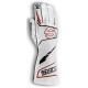 Rukavice Závodní rukavice Sparco FUTURA s FIA (vnější šití) bílá/černá | race-shop.cz