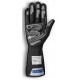Rukavice Závodní rukavice Sparco FUTURA s FIA (vnější šití) černá/žlutá | race-shop.cz