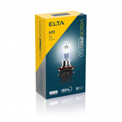 ELTA VISION PRO 150 12V 55W halogenové žárovky PGJ19-2 H11 (2ks)