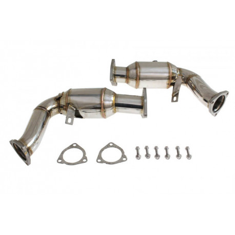 Down pipe, dump pipe RACES downpipe pro Audi A4 S4 B8/B8.5 3.0 TFSI V6 2009-2016 | race-shop.cz