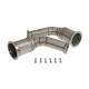 Down pipe, dump pipe Downpipe for Audi RS4 Avant B9 2.9L 2018+ with cat | race-shop.cz
