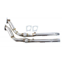 RACES downpipe bez katalyzátoru pro Audi S4 C5 4.2 V8 1995-2001