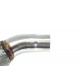 Down pipe, dump pipe RACES downpipe bez katalyzátoru pro BMW 318d E81/E82/E87/E88 N47 2.0D | race-shop.cz