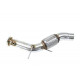 Down pipe, dump pipe RACES downpipe bez katalyzátoru pro BMW 330d E81/E82/E87/E88 N57 3.0D | race-shop.cz