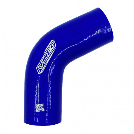 Kolena 67° Silikonové koleno 67° RACES Silicone - 76mm (3") | race-shop.cz