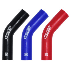 Silikonová hadice - koleno RACES Silicone 45° - 45mm (1,77")