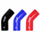 Silikonová hadice - koleno RACES Silicone 45° - 80mm (3,15