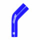 Kolena 45° redukční Silikonové redukční koleno RACES Silicone 45° , 45mm (1,77") na 51mm (2") | race-shop.cz