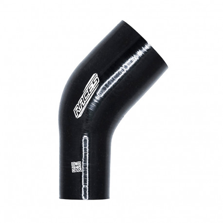 Kolena 45° redukční Silikonové redukční koleno RACES Silicone 45° , 51mm (2") na 67mm (2,64") | race-shop.cz