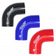 Silikónové koleno RACES Silicone 90° - 76mm (3