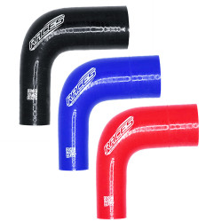 Silikonová hadice - redukční koleno RACES Silicone 90° - 45mm (1,77") na 51mm (2")