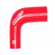 Kolena 90° redukční Silikonová hadice - redukční koleno RACES Silicone 90° - 25mm (1") na 32mm (1,26") | race-shop.cz