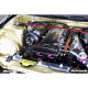 Univerzální Hlinikový závodní univerzální chladič MISHIMOTO - Mishimotorsports 26 "x17" x3.5 "dvoj-přechodový Race chladič | race-shop.cz