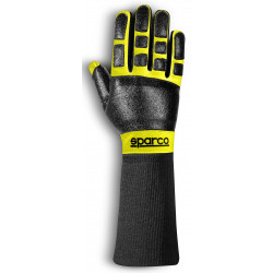 Mechanické rukavice Sparco R-TIDE MECA s FIA černá/žlutá