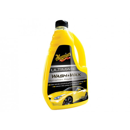 Mytí laku Meguiars Ultimate Wash & Wax - luxusní, nejkoncentrovanější autošampon s příměsí karnauby a polymerů, 1420 ml | race-shop.cz