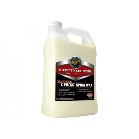 Voskování a ochrana laku Meguiars Synthetic X-Press Spray Wax - profesionální "rychlý" vosk pro aplikaci rozprašovačem, 3,78 l | race-shop.cz