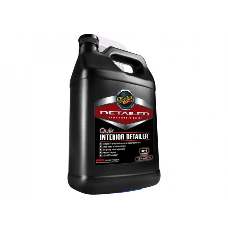 Interiér Meguiars Quik Interior Detailer - profesionální čistič a ochrana netextilních interiérových povrchů, 3,78 l | race-shop.cz