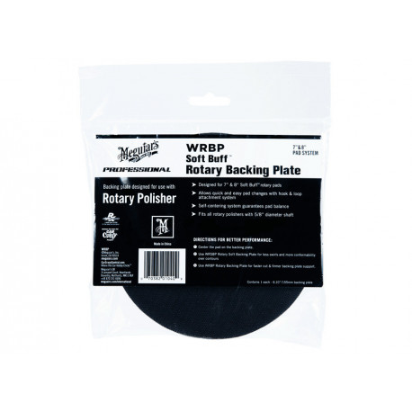 Příslušenství Meguiars Soft Buff Rotary Backing Plate 6" / 150 mm - unašeč na rotační leštičku | race-shop.cz