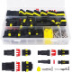 Kabely, očka, konektory RACES 352pcs kit vodotěsných konektorů (1-4PIN) | race-shop.cz