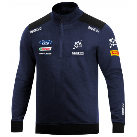 Mikiny a bundy SPARCO M-SPORT WRC half-zip sweatshirt for men | race-shop.cz