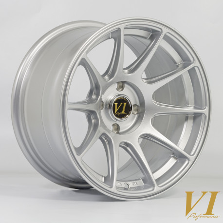 ALU disky 6Performance Disk 6Performance BDR 15X8.25 4X100 67,1 ET0, Silver | race-shop.cz