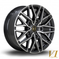 Disk 6Performance Loaded 18X8 5X160 65,1 ET50, Gunmetal
