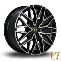 Disk 6Performance Loaded 18X8 5X160 65,1 ET50, Black