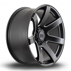 Disk Alpha Offroad Gauntlet 20X9 6X139 106.1 ET40, Black