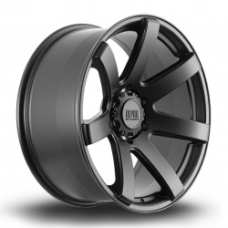 Disk Alpha Offroad Gauntlet 20X9 5X120 72,6 ET30, Black