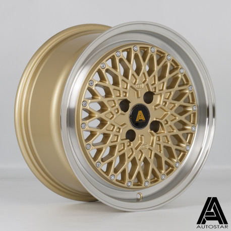 ALU disky Autostar Disk Autostar Minus 16X7.5 4X108 67,1 ET40, Gold | race-shop.cz